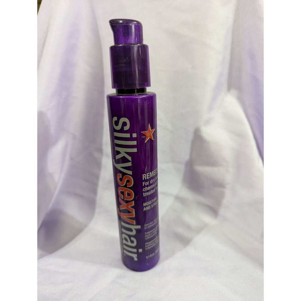 Silky Sexy Hair Remedy Leave-In Moisture & Strength Treatment 5.1 Fl Oz